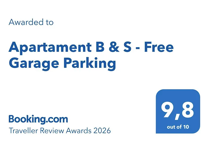 B & S - Free Garage Parking Apartamento *